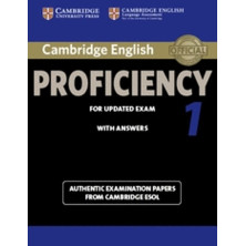 Cambridge English Proficiency 1 with answers + audio - Cambridge