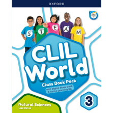 CLIL World Natural Sciences 3 - Class Book Pack - Ed Oxford