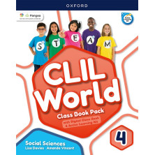 CLIL World Social Sciences 4 - Class Book Pack (Castilla y León) - Ed Oxford