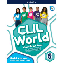 CLIL World Social Sciences 5 - Class Book Pack (Castilla y León) - Ed Oxford