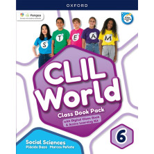 CLIL World Social Sciences 6 - Class Book Pack (Castilla y León) - Ed Oxford