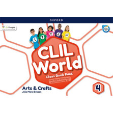 CLIL World Arts and Crafts 4 - Class Book - Ed Oxford