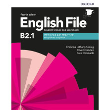 English File 4rd ed B2.1 Student's book + Workbook with key pack - Ed. Oxford