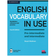 English Vocabulary in Use Pre-Intermediate with answers + ebook - Cambridge