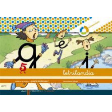 Letrilandia. Cuaderno pauta Montessori 5 Espiral - Ed Edelvives