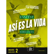 Biología 2.º Bachillerato. Proyecto Fanfest- Ed Edelvives