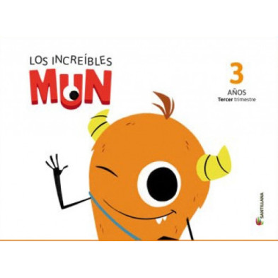 Los Increíbles mun 3 años Tercer trimestre - Ed Santillana