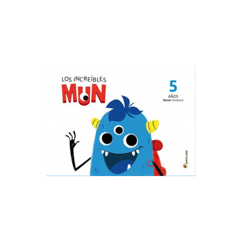 Los Increíbles mun 5 años Tercer trimestre - Ed Santillana