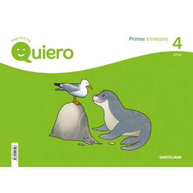 QUIERO 4 años (Primer trimestre) - Ed Santillana