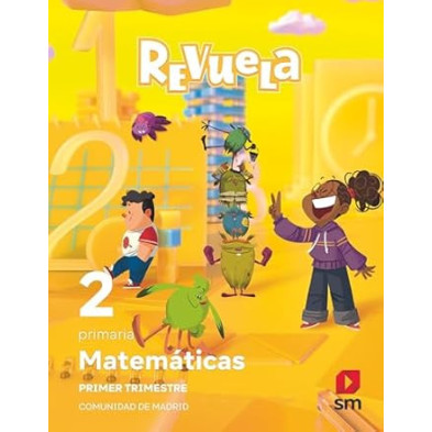 MATEMÁTICAS. 2 PRIMARIA. TRIMESTRES REVUELA. COMUNIDAD DE MADRID-SM