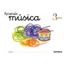 Carpeta Aprendo Música 3 Años    - Ed Santillana
