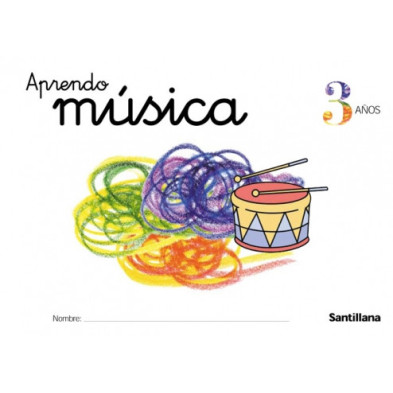 Carpeta Aprendo Música 3 Años    - Ed Santillana