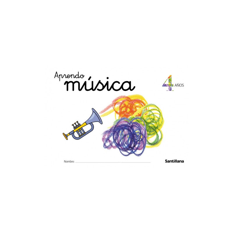 Carpeta Aprendo Música 5 Años    - Ed Santillana