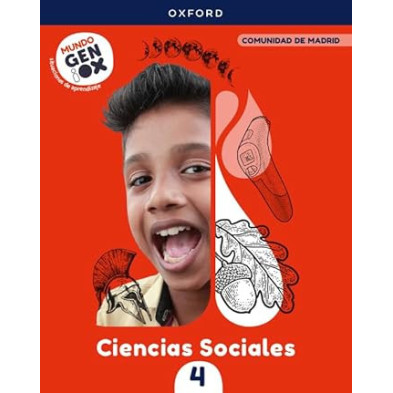 Mundo GENiOX Ciencias Sociales 4. Libro del estudiante- Ed. Oxford