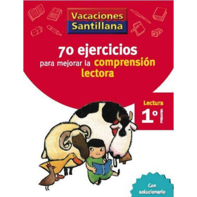 70 Ejercicios para Mejorar la Comprensión Lectora 1 Primaria  - Ed Santillana