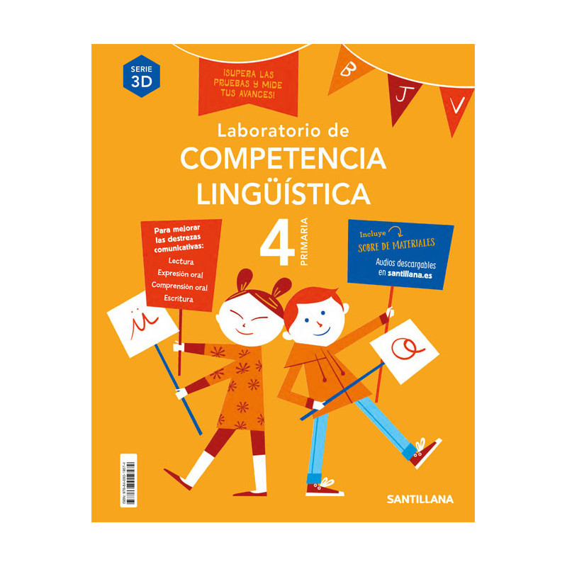 Laboratorio de Competencia Lingüística 4 Primaria | Serie 3D- Santillana