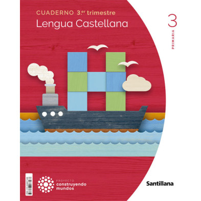 Cuaderno Lengua Castellana 3 Primaria | (3T) - Santillana