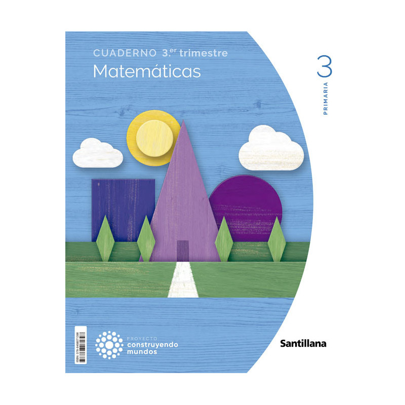 Cuaderno Matemáticas 3 Primaria (3T)- Santillana
