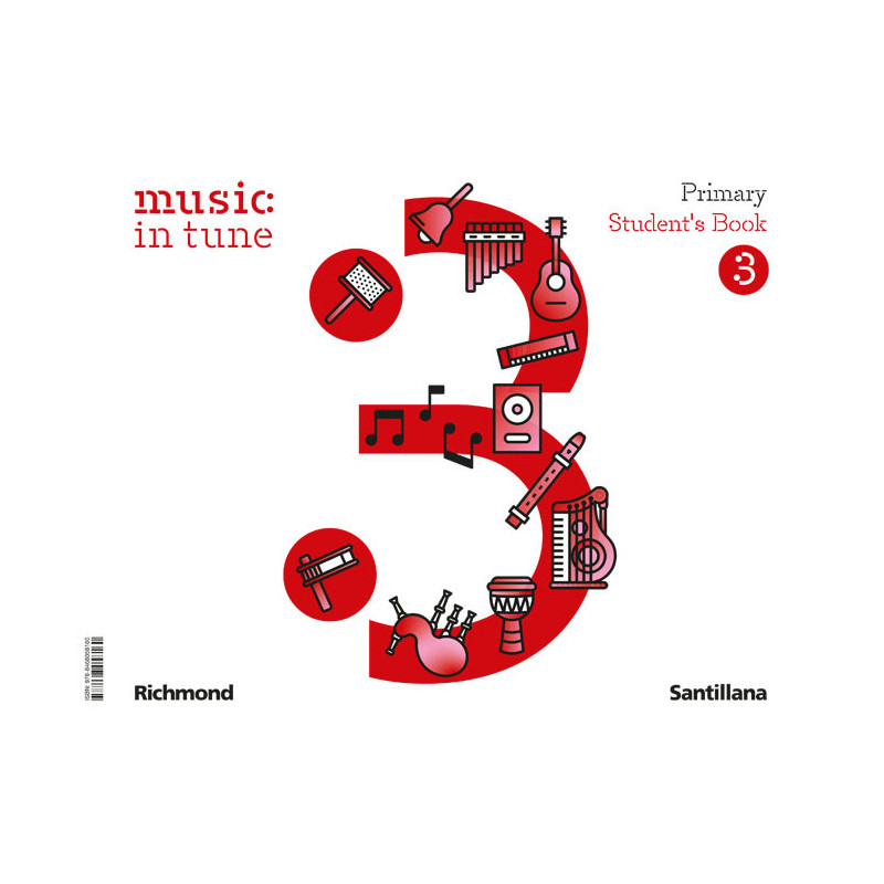 Music in tune 3 Primary Student's Book -  Santillana