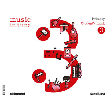 Music in tune 3 Primary Student's Book -  Santillana