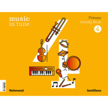 Music in tune 4 Primary Activity Book -  Santillana