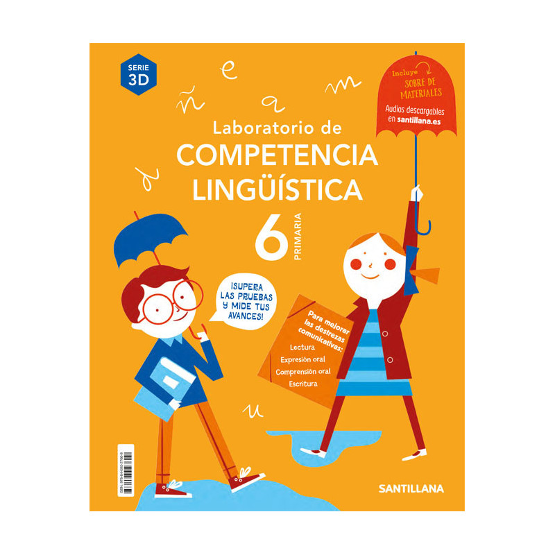 Laboratorio de Competencia Lingüística 6 Primaria | Serie 3D -  Santillana