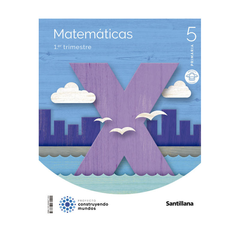 Matemáticas 5 Primaria Mochila Ligera -  Santillana