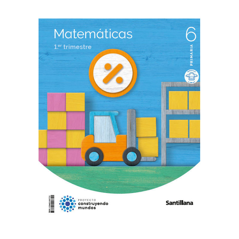 Matemáticas 6 Primaria | Mochila Ligera -  Santillana