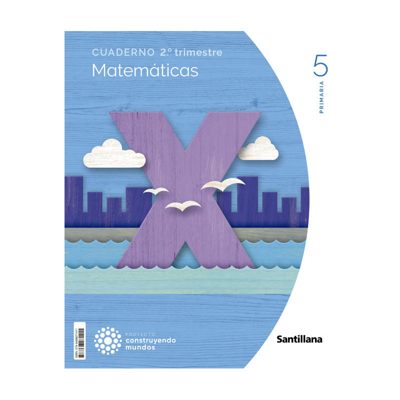 Cuaderno Matemáticas 5 Primaria (3T) -  Santillana