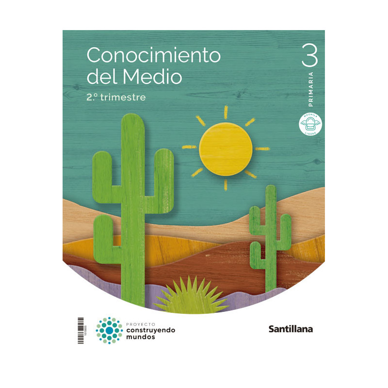 Conocimiento del Medio 3 Primaria Mochila Ligera -  Santillana
