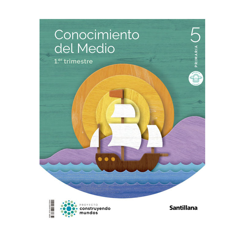 Conocimiento del Medio 5 Primaria | Mochila Ligera | Castilla la Mancha -  Santillana
