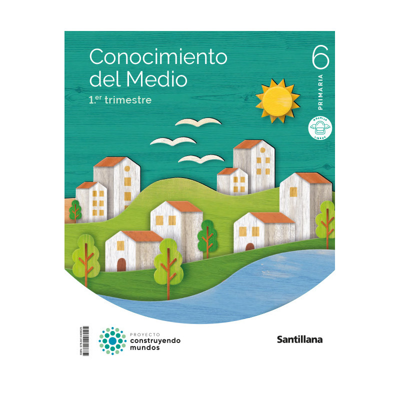 Conocimiento del Medio 6 Primaria (Mochila Ligera) -  Santillana