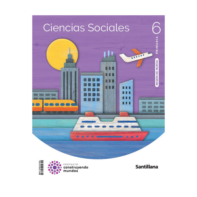Ciencias Sociales 6 Primaria | R. de Murcia  -  Santillana