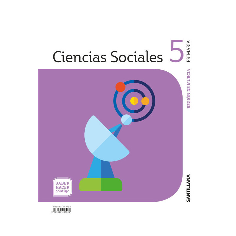 Ciencias Sociales 5 Primaria | Murcia  -  Santillana