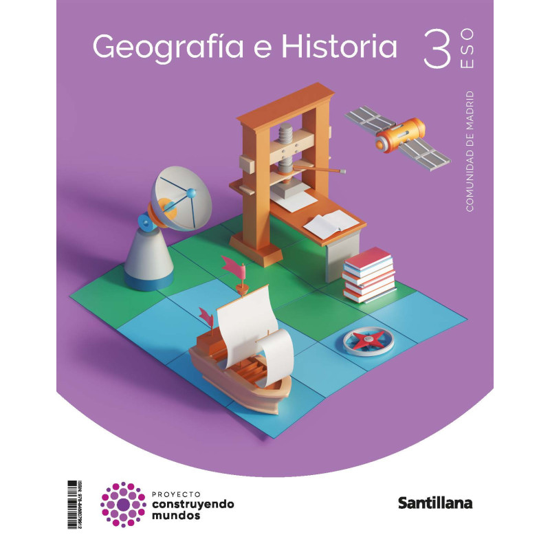 Geografía e Historia 3 ESO | Madrid -  Santillana