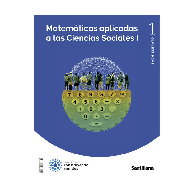 Matemáticas aplicadas a las Ciencias Sociales I 1 Bachillerato -  Santillana